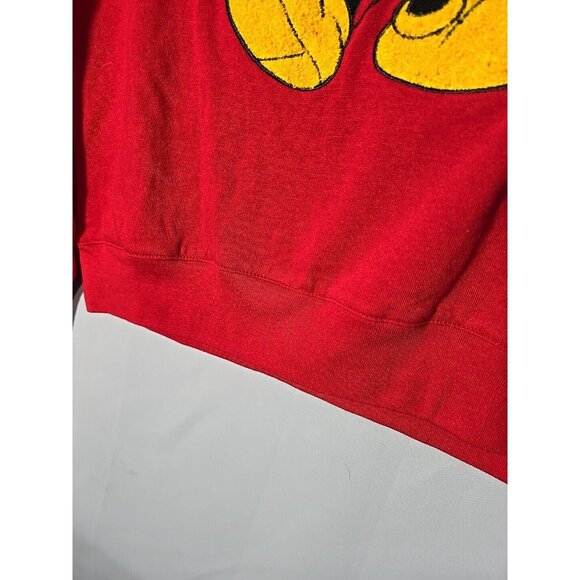Pacsun Disney Mickey Mouse Sweater Pullover Size Small Red NWT - Picture 3 of 8